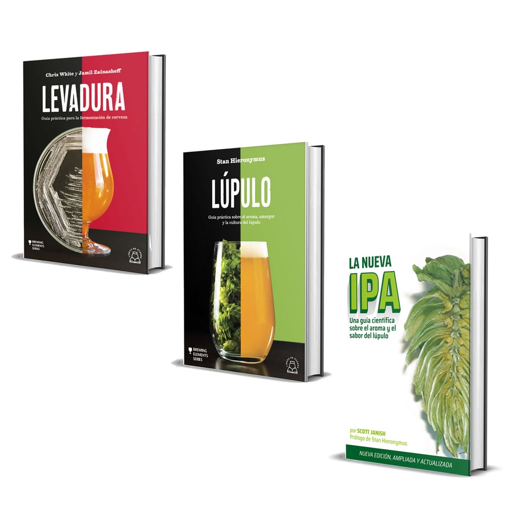 Pack Libros Lupulo, Levadura, La Nueva IPA