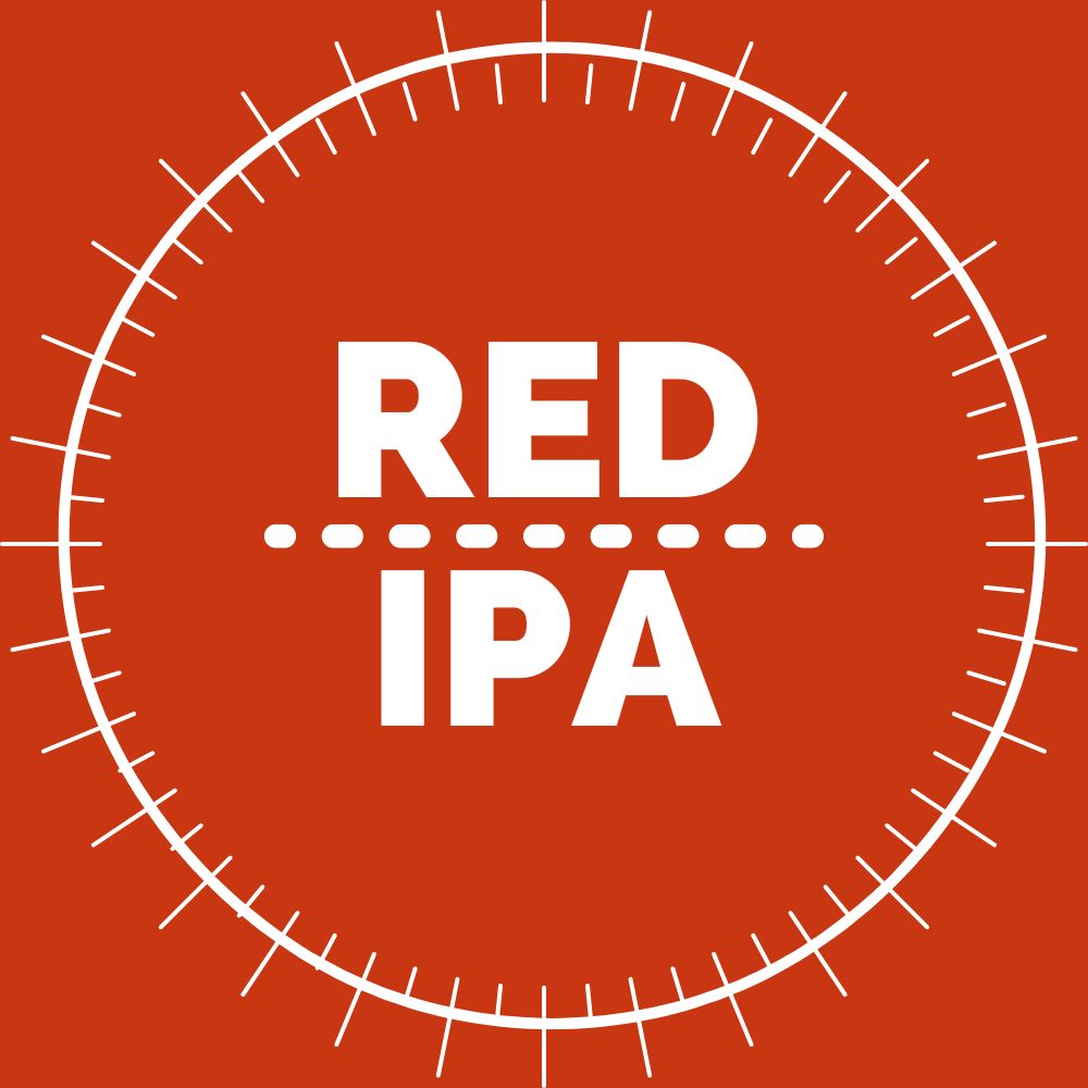 Red IPA x 20 lts