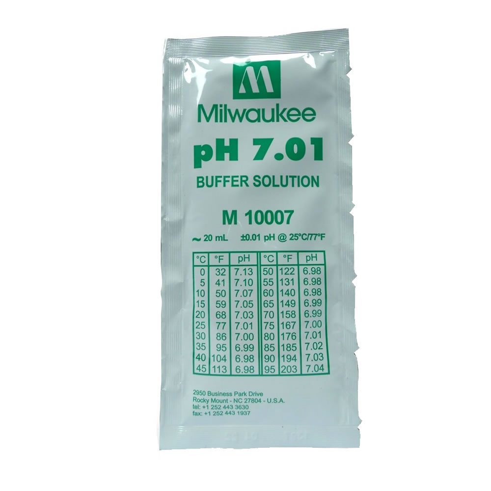 Solucion Buffer Milwaukee PH 7 x 20ml.