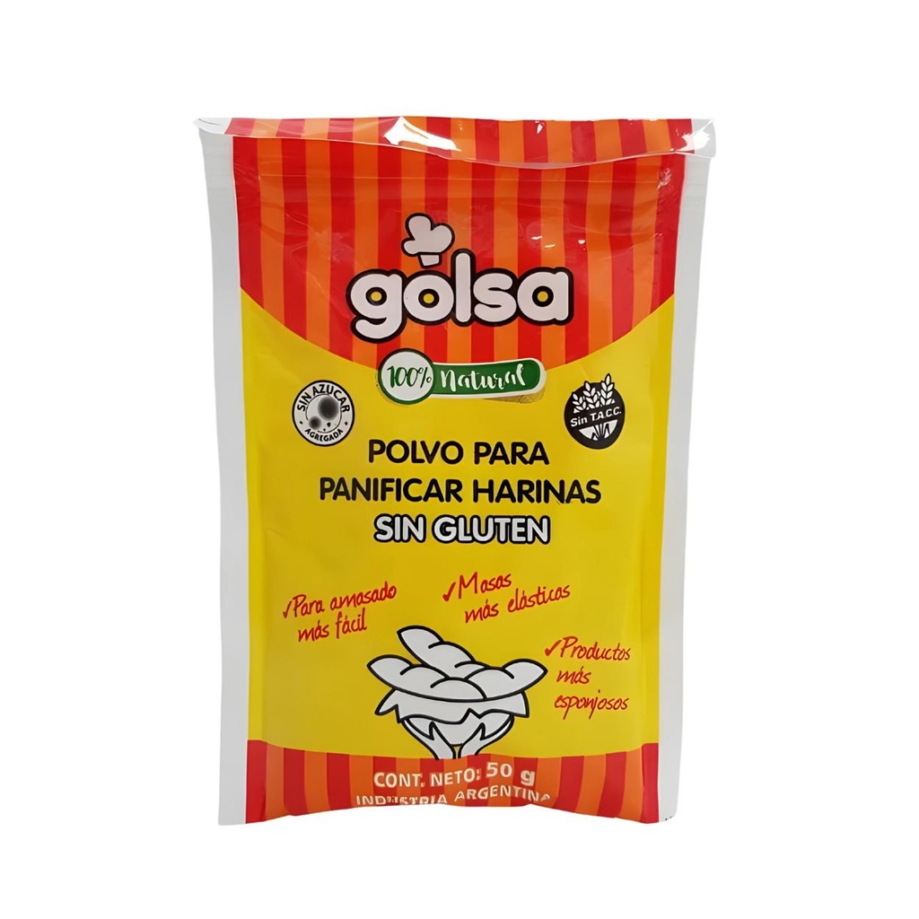 Polvo Goma Xántica y Guar Sin TACC Benot 50gr | Panadería Sin Gluten | Esponjoso y Fácil